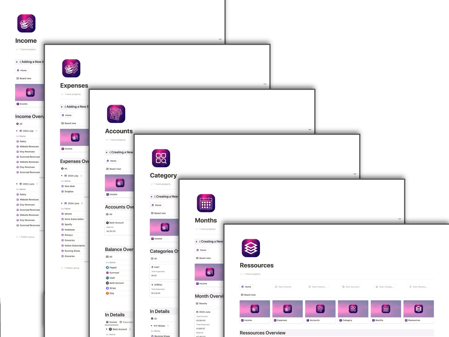 Notion Finance Manager