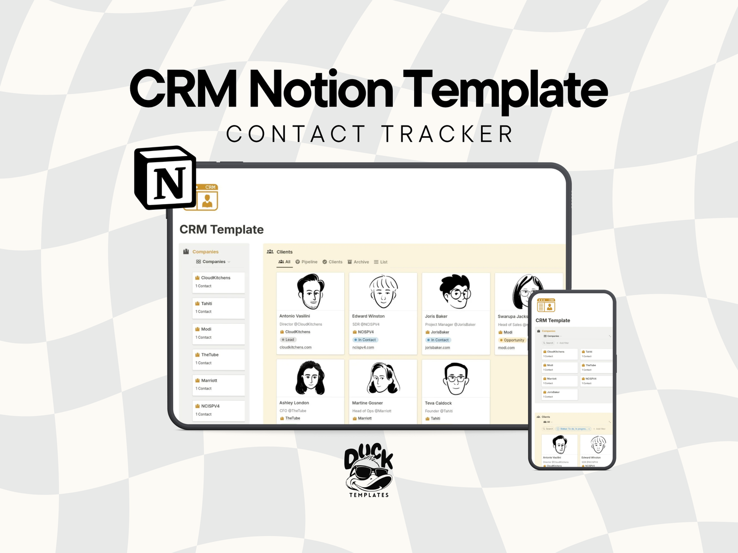 CRM Notion Template (Basic)