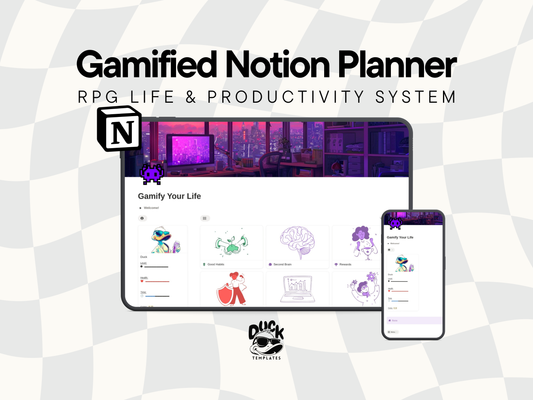 Gamified Notion Planner