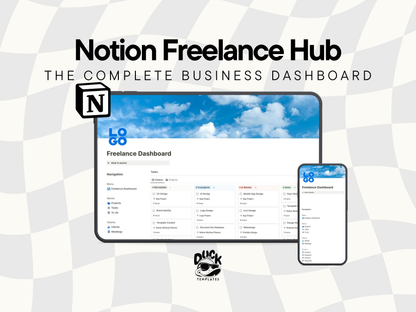 Notion Freelance Business Dashboard