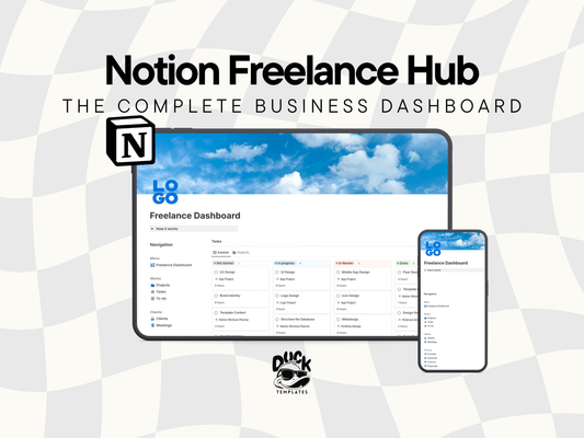 Notion Freelance Business Dashboard