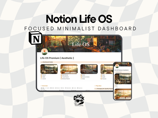 Notion Life OS Premium [Aesthetic]