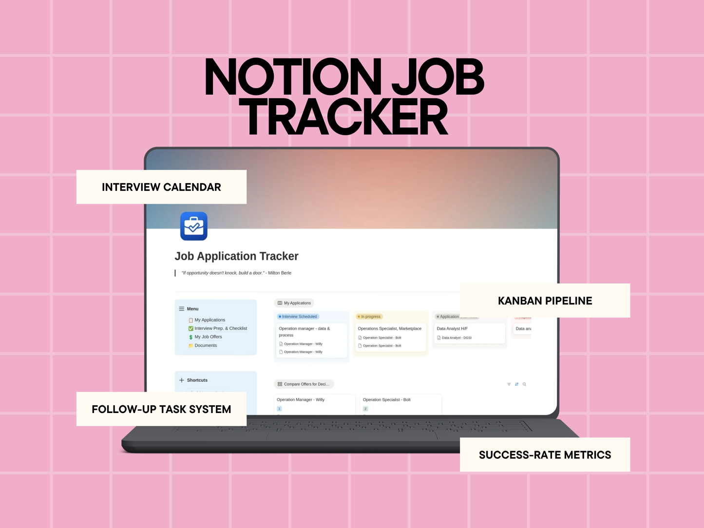 Notion Job Application Tracker