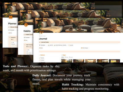 Notion Life OS Premium [Aesthetic]