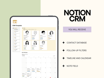 CRM Notion Template (Basic)