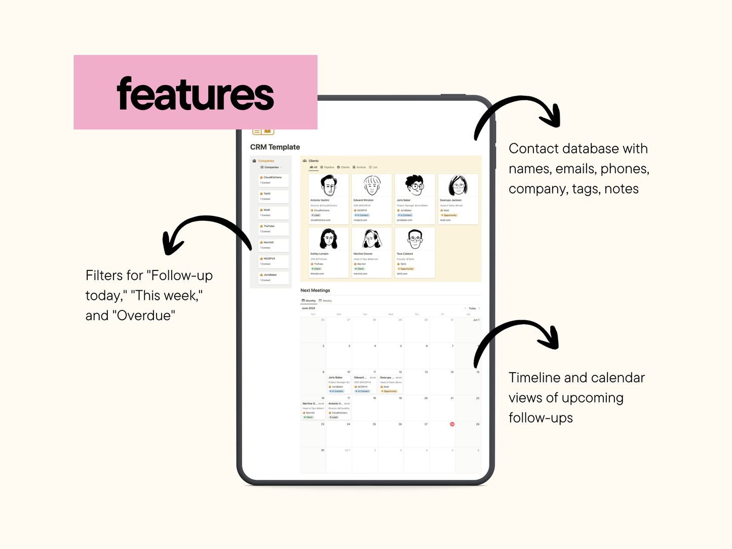 CRM Notion Template (Basic)