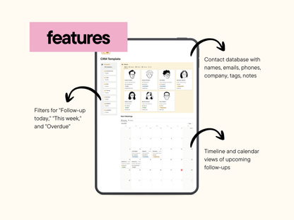 CRM Notion Template (Basic)