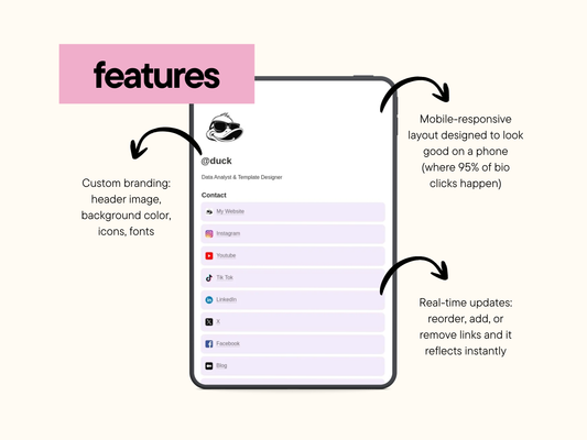 Notion LinkTree Template