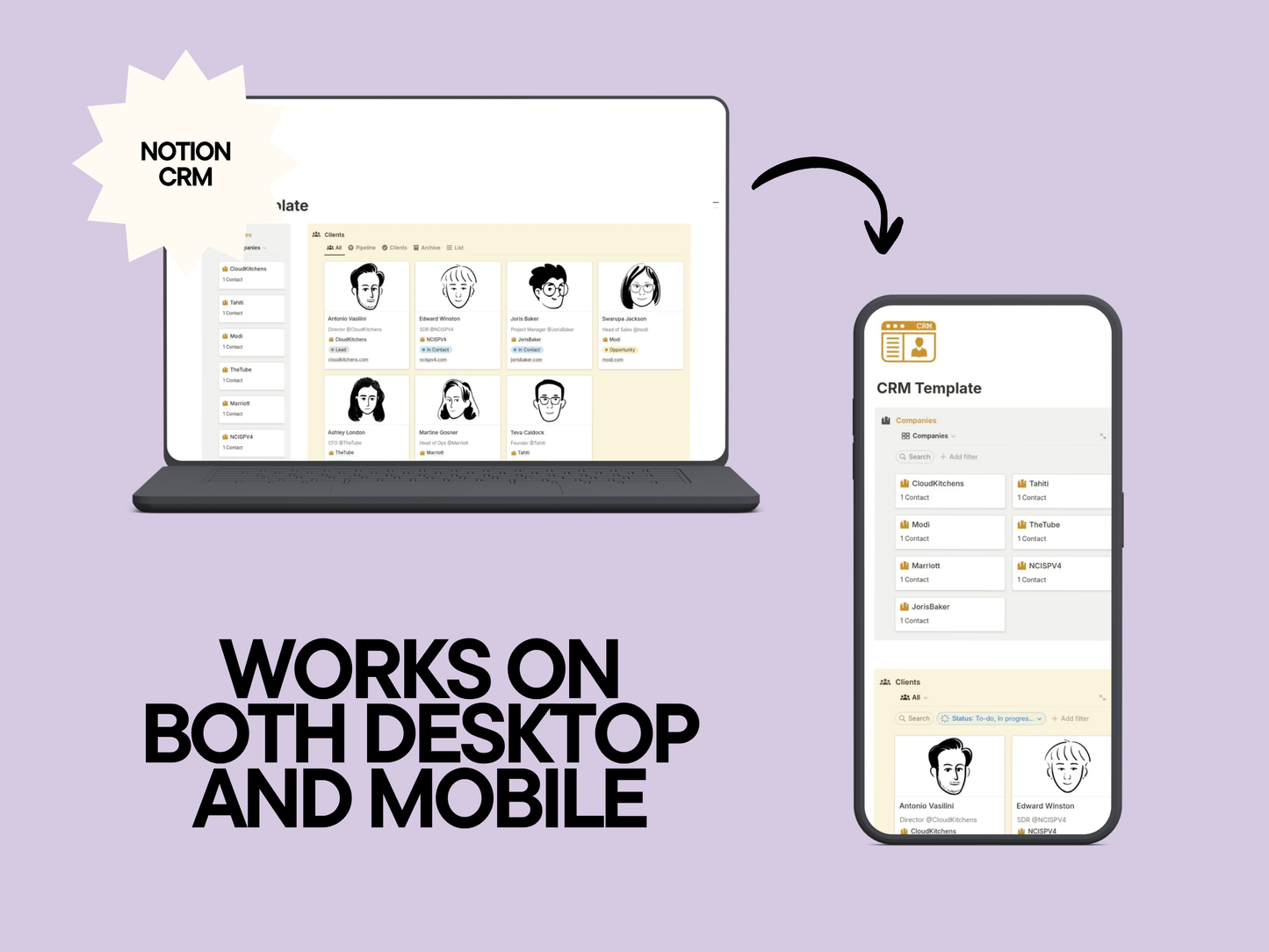 CRM Notion Template (Basic)