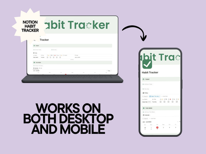 Notion Habit Tracker