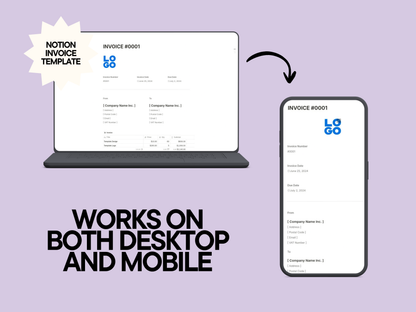 Notion Invoice Template