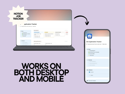 Notion Job Application Tracker