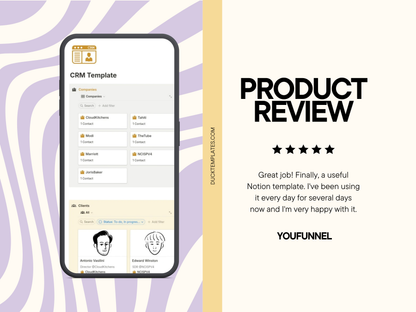 CRM Notion Template (Basic)