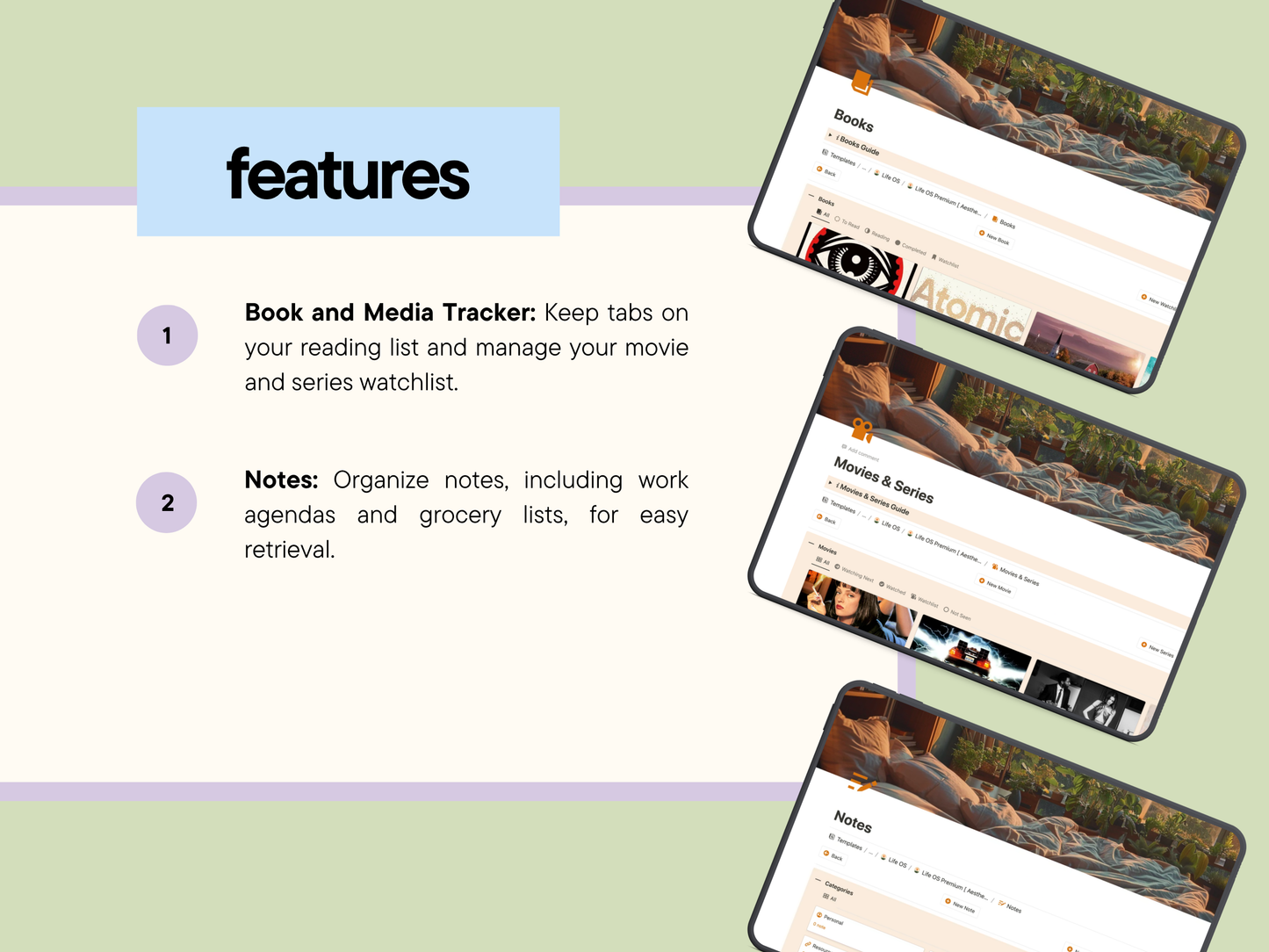 Notion Life OS Premium [Aesthetic]
