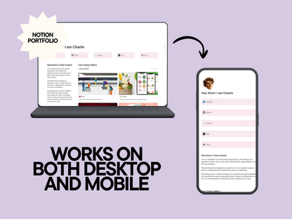 Notion Personal Portfolio