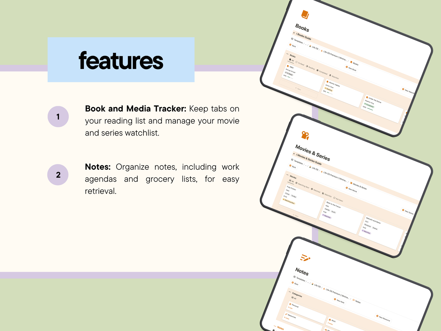 Notion Life OS Premium [Minimalist]