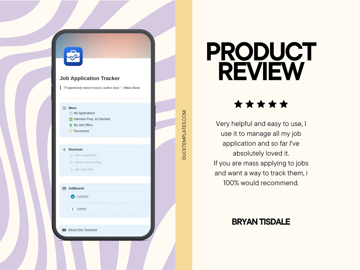 Notion Job Application Tracker
