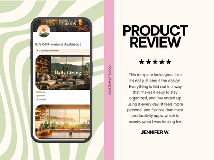 Notion Life OS Premium [Aesthetic]