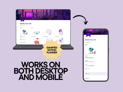 Gamified Notion Planner
