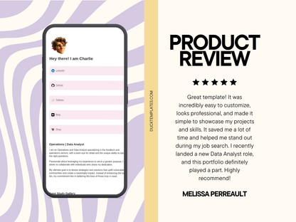 Notion Personal Portfolio