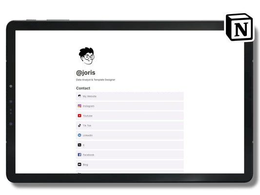 LinkTree (Notion Template)