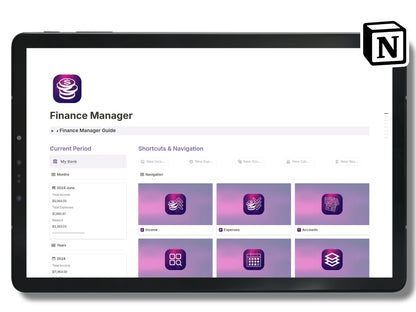 Notion Finance Manager
