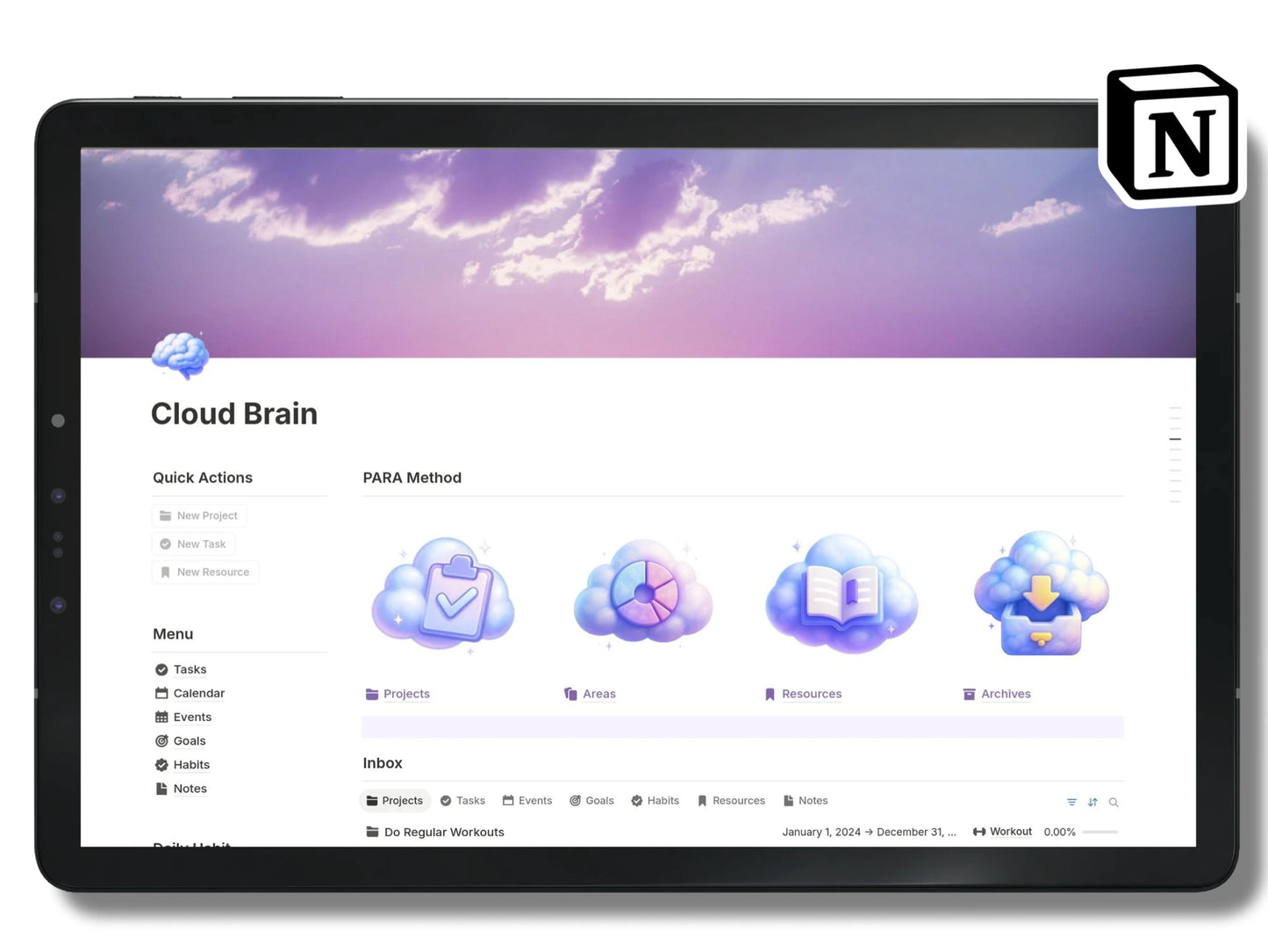Notion Cloud Brain