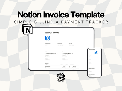 Notion Invoice Template
