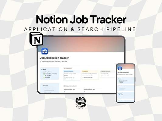 Notion Job Application Tracker