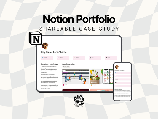 Notion Personal Portfolio