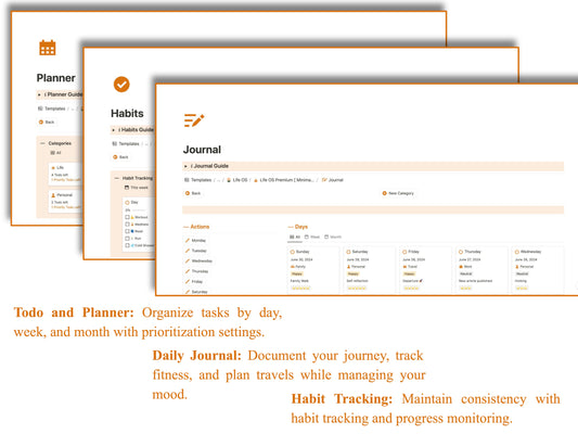 Notion Life OS Premium [Minimaliste]