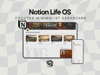 Notion Life OS Premium [Aesthetic]