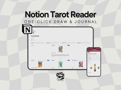 Tirada de tarot automatizada de Notion