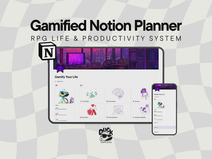 Gamified Notion Planner